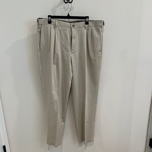 Men's Classic Tan Pants. Haggar